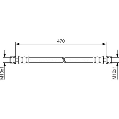 1 987 476 392 Bremsschlauch