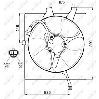 47517 Lüfter, Motorkühlung