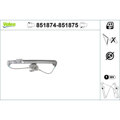 Valeo | Fensterheber | 851874