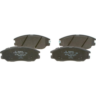 0 986 494 347 Bremsbelagsatz, Scheibenbremse