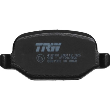 TRW Bremsbelagsatz, Scheibenbremse GDB1520