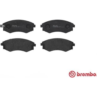 Brembo | Bremsbelagsatz, Scheibenbremse | P 15 011