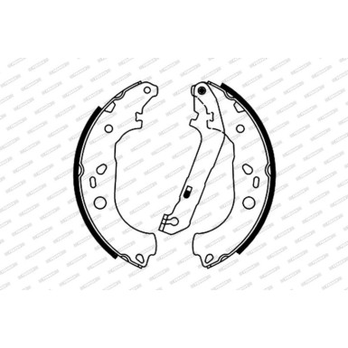 Ferodo Bremsbackensatz PREMIER FSB687