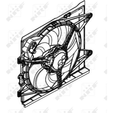 47597 Lüfter, Motorkühlung