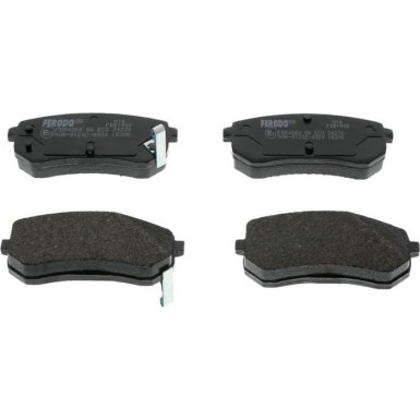 Ferodo Bremsbelagsatz, Scheibenbremse PREMIER ECO FRICTION FDB1902 Ferodo Bremsbelagsatz, Scheibenbremse PREMIER ECO FRICTION FDB1902