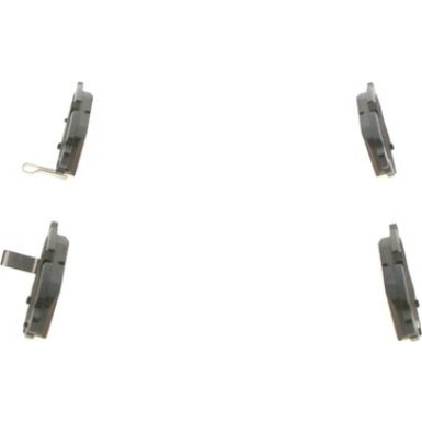 BOSCH | Bremsbelagsatz, Scheibenbremse | 0 986 494 255