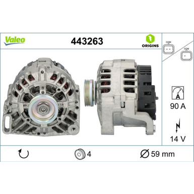 Valeo | Generator | 443263