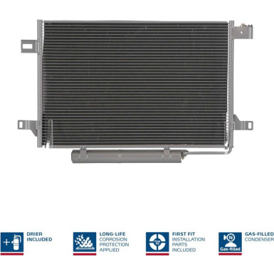 94910 Kondensator, Klimaanlage ** FIRST FIT **