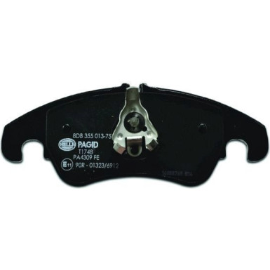Hella Pagid | Bremsbelagsatz, Scheibenbremse | 8DB 355 013-751