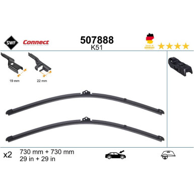 507888 Wischblatt CONNECT MADE IN GERMANY