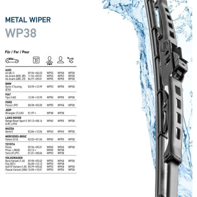 9XW 178 878-151 Wischblatt Metal