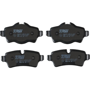 GDB1766 Bremsbelagsatz, Scheibenbremse COTEC