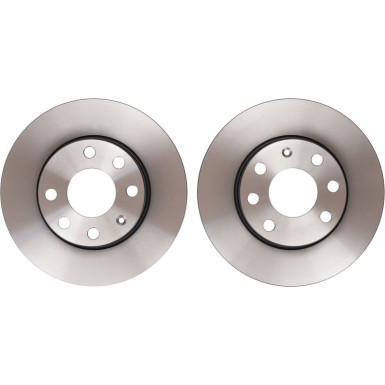 2 x TRW Bremsscheibe DF1608 2 x TRW Bremsscheibe DF1608