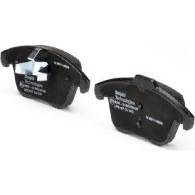 Delphi Bremsbelagsatz, Scheibenbremse LP2107 Delphi Bremsbelagsatz, Scheibenbremse LP2107