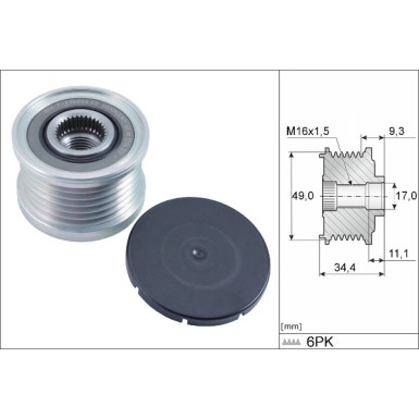 535 0075 10 Generatorfreilauf