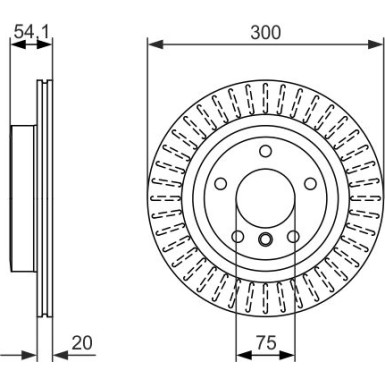 BOSCH | Bremsscheibe | 0 986 479 775