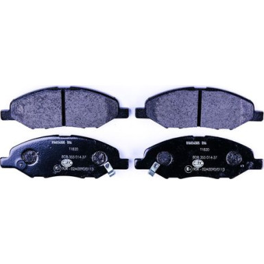 8DB 355 014-371 Bremsbelagsatz, Scheibenbremse