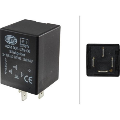 Hella | Blinkgeber | 4DM 004 639-061