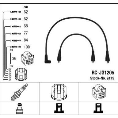 2475 Zündleitungssatz