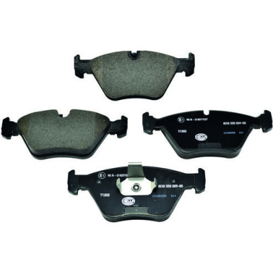 8DB 355 009-001 Bremsbelagsatz, Scheibenbremse