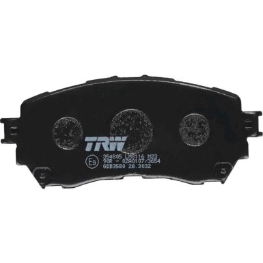 GDB3580 Bremsbelagsatz, Scheibenbremse COTEC