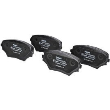 Delphi Bremsbelagsatz, Scheibenbremse LP1632