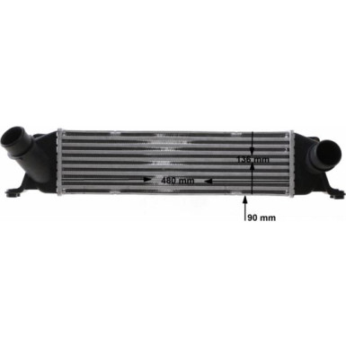 Mahle | Ladeluftkühler | CI 392 000S