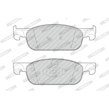 Ferodo | Bremsbelagsatz, Scheibenbremse | FDB4907