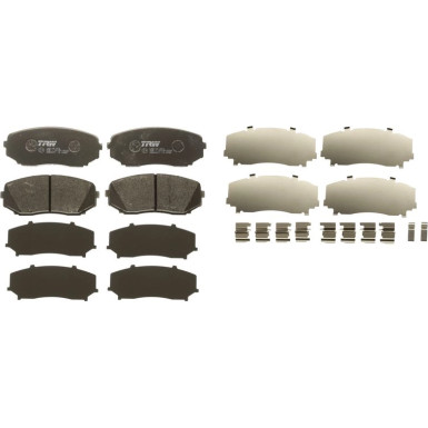 TRW Bremsbelagsatz, Scheibenbremse COTEC GDB3471