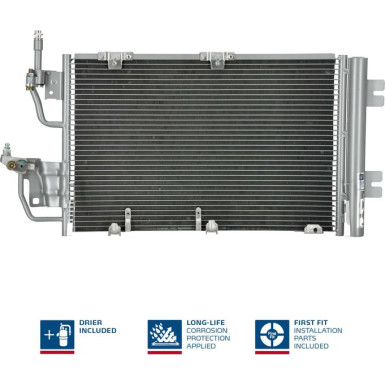 940052 Kondensator, Klimaanlage ** FIRST FIT **