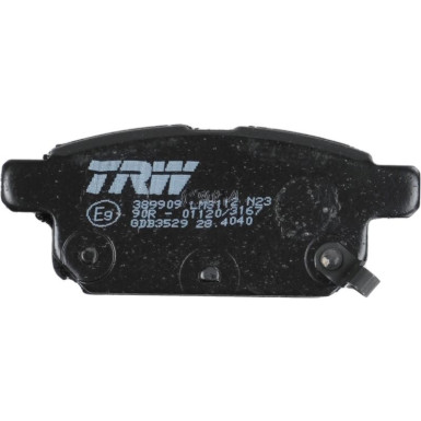 TRW Bremsbelagsatz, Scheibenbremse COTEC GDB3529