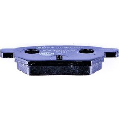Hella | Bremsbelagsatz, Scheibenbremse | 8DB 355 014-991
