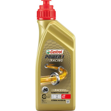 Castrol | Motoröl | 5W40 POWER 1 RACING 4T 1L | 14EAFF