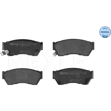 Meyle Bremsbelagsatz, Scheibenbremse MEYLE-ORIGINAL: True to OE 025 213 3314/W
