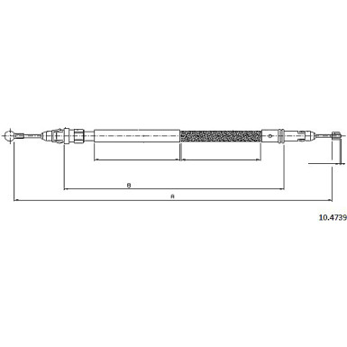10.4739 Seilzug, Feststellbremse