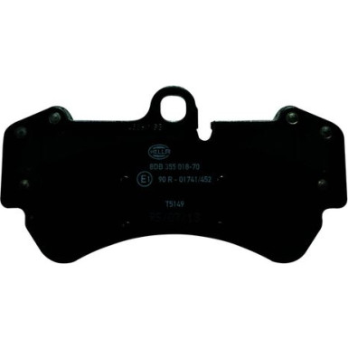 8DB 355 018-701 Bremsbelagsatz, Scheibenbremse