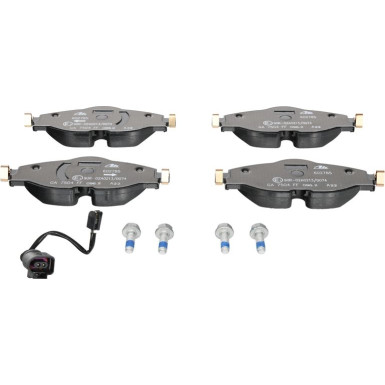 ATE | Bremsensatz, Scheibenbremse | 24.0125-0145.1 + 13.0460-2785.2