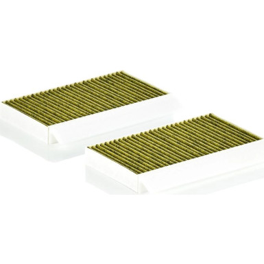 MANN-FILTER FP 27 021-2 Innenraumfilter FreciousPlus Aktivkohlefilter mit Polyphenol, antibakteriell, Feinstaubfilter (PM 2.5) MANN-FILTER FP 27 021-2 Innenraumfilter FreciousPlus Aktivkohlefilter mit Polyphenol, antibakteriell, Feinstaubfilter (PM 2.5)