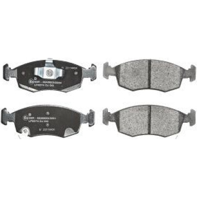 Delphi Bremsbelagsatz, Scheibenbremse LP2274