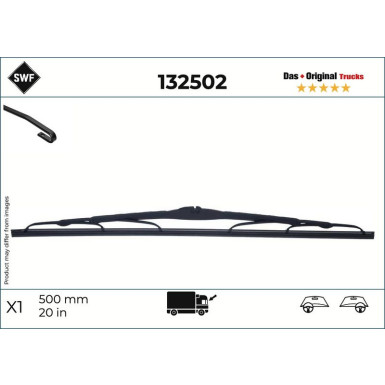 SWF Wischblatt Scheibenwischer DAS ORIGINAL TRUCKS 132502