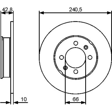 BOSCH | Bremsscheibe | 0 986 479 478