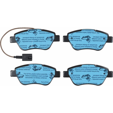 TRW Bremsbelagsatz, Scheibenbremse COTEC GDB1590