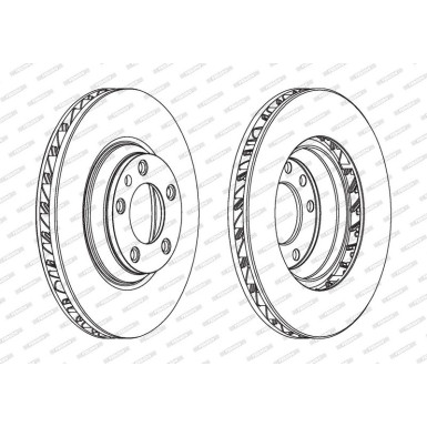 DDF1408LC-1 Bremsscheibe PREMIER