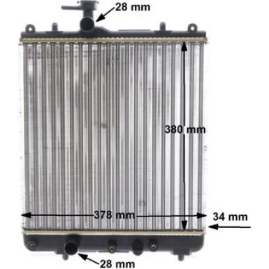 Mahle | Kühler, Motorkühlung | CR 1514 000S