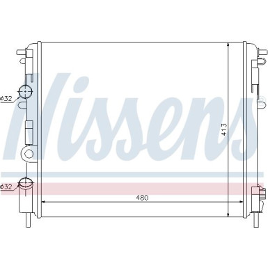 63809 Kühler, Motorkühlung