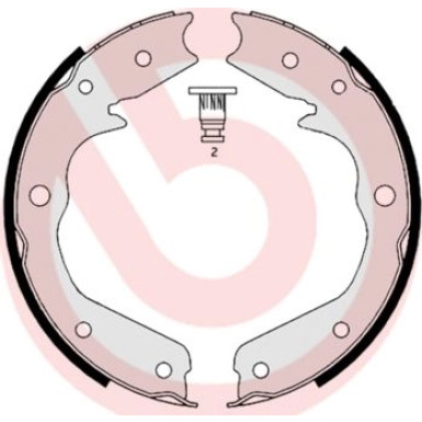 S 59 527 Bremsbackensatz, Feststellbremse ESSENTIAL LINE