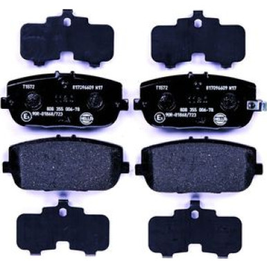 8DB 355 006-781 Bremsbelagsatz, Scheibenbremse