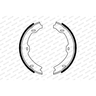 FSB4000 Bremsbackensatz, Feststellbremse PREMIER