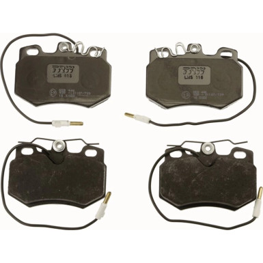 GDB446 Bremsbelagsatz, Scheibenbremse COTEC