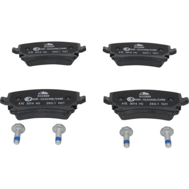 13.0460-2889.2 Bremsbelagsatz, Scheibenbremse